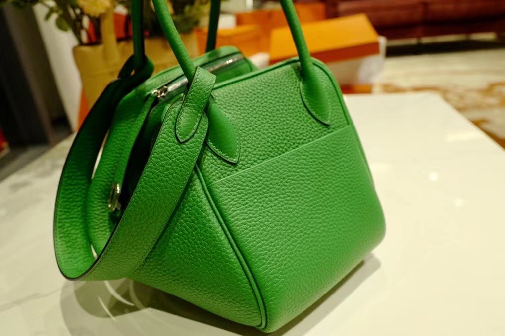 VIP一级品 ld26cm TC 1K bambou 竹子绿/银扣 手工缝制 臻品鉴赏