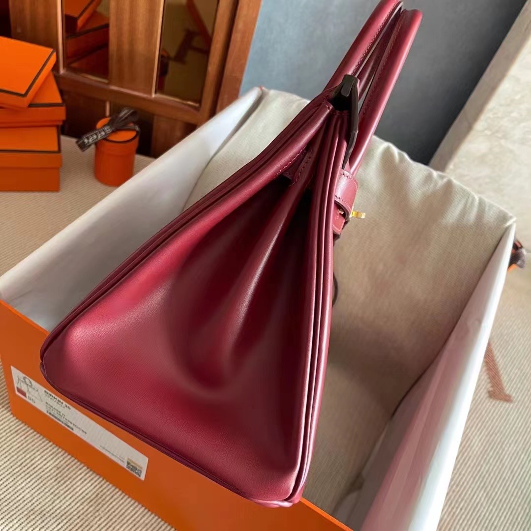 Hong Kong HM BK 35cm Swift 55 Rouge H GHW