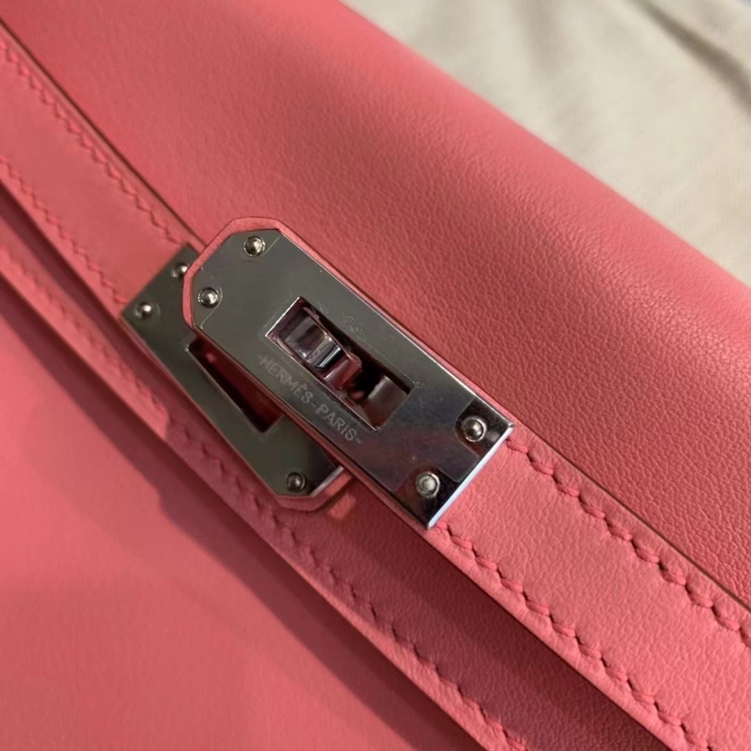 Kuwait Qatar Doha HM kl 25cm swift leather k4 rose dete 夏日粉
