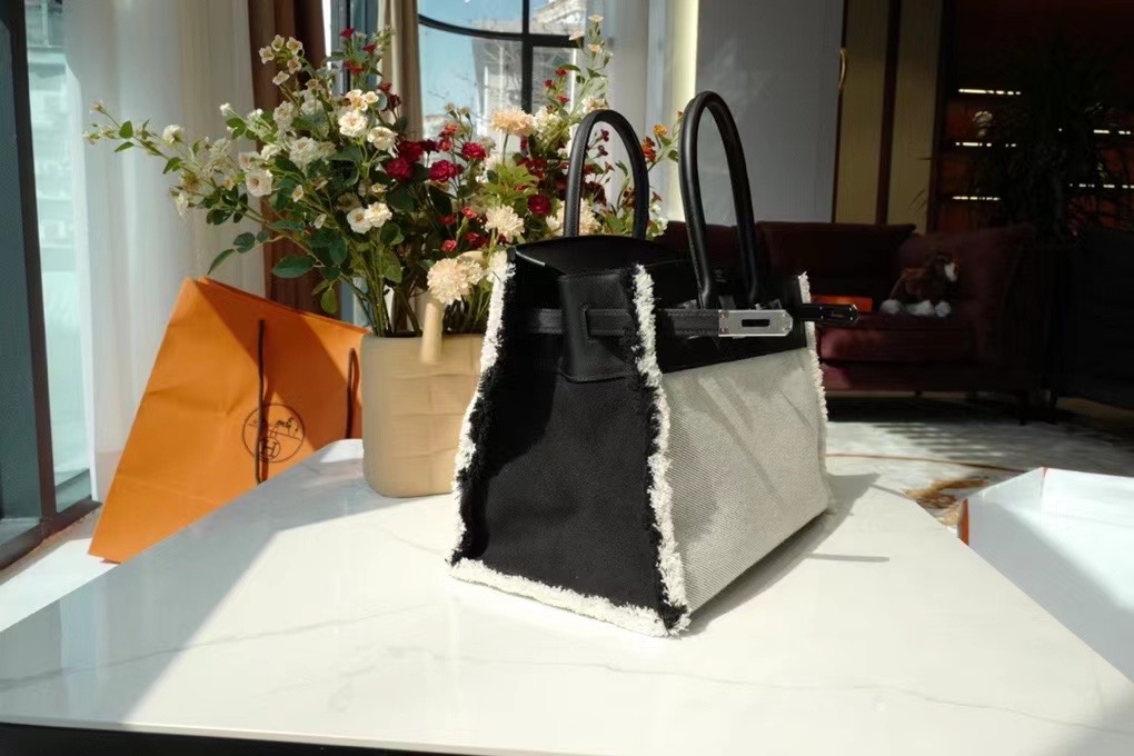 VIP一级品 HM  BK 35cm fray流苏边设计风格独特魅力无限 决绝子的真香系列