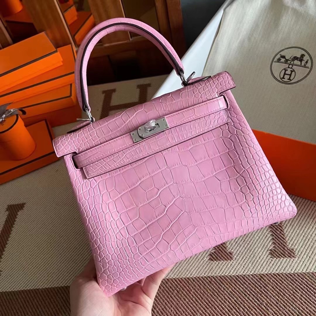 Kuwait HM KL 25 美洲雾面  5P Pink 樱花粉 银