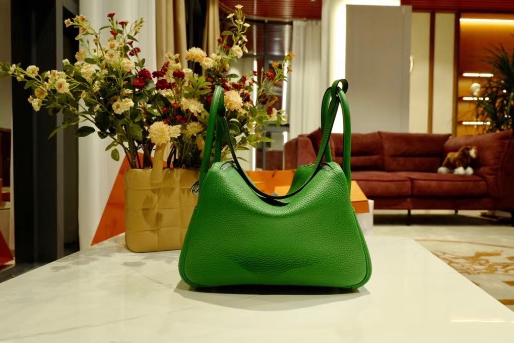 VIP一级品 ld26cm TC 1K bambou 竹子绿/银扣 手工缝制 臻品鉴赏