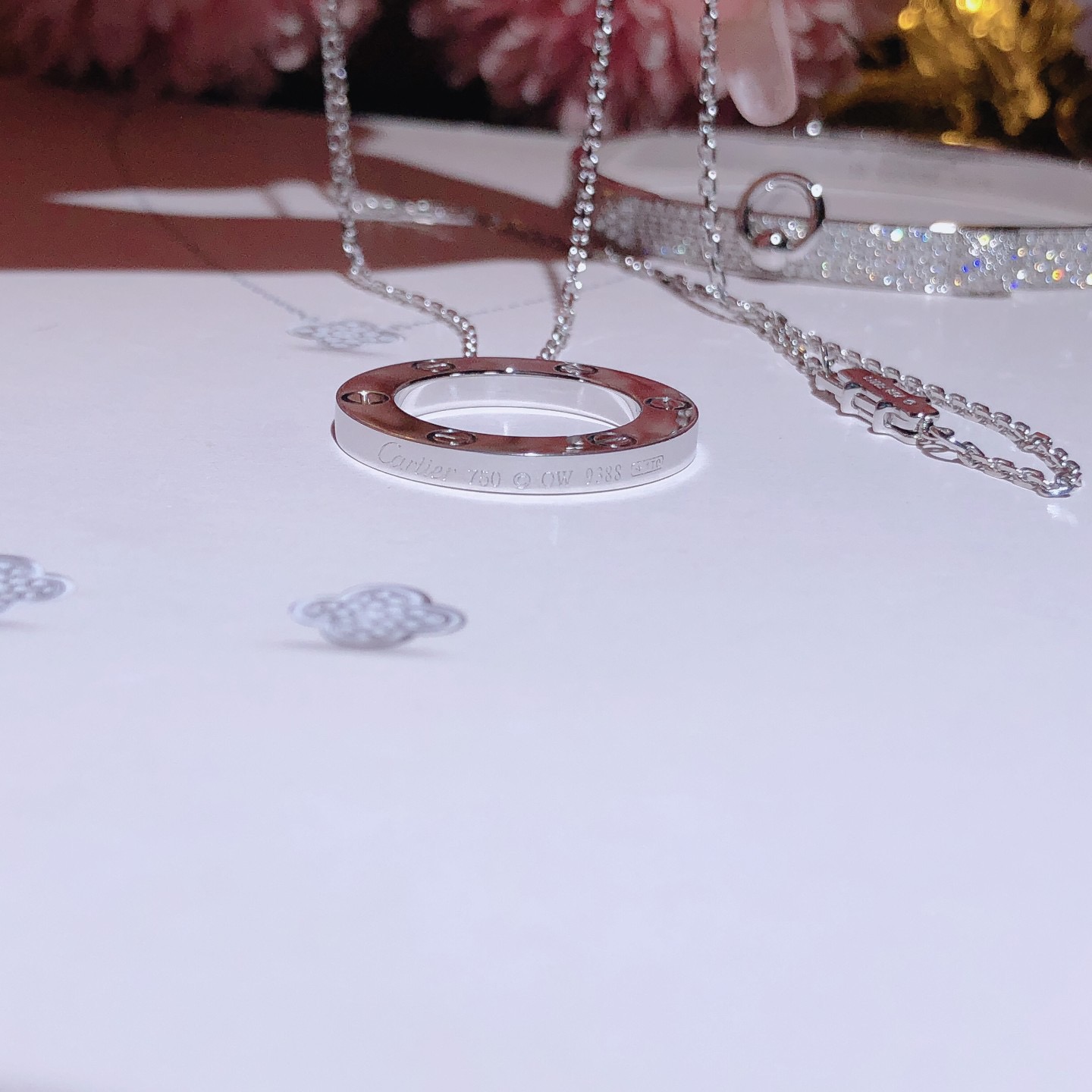 Love Necklace 18K Gold