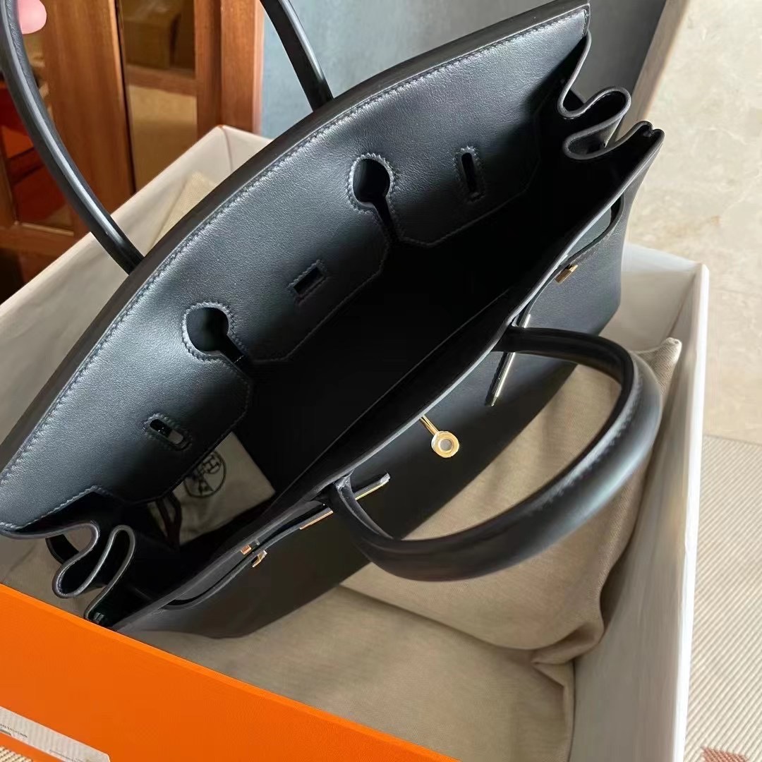 Qatar HM BK 35cm Swift Leather 89 Noir GHW