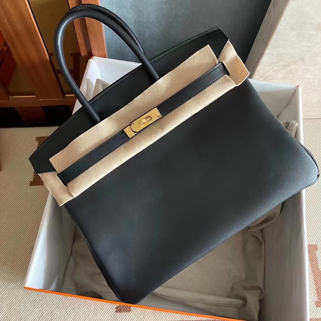Qatar HM BK 35cm Swift Leather 89 Noir GHW