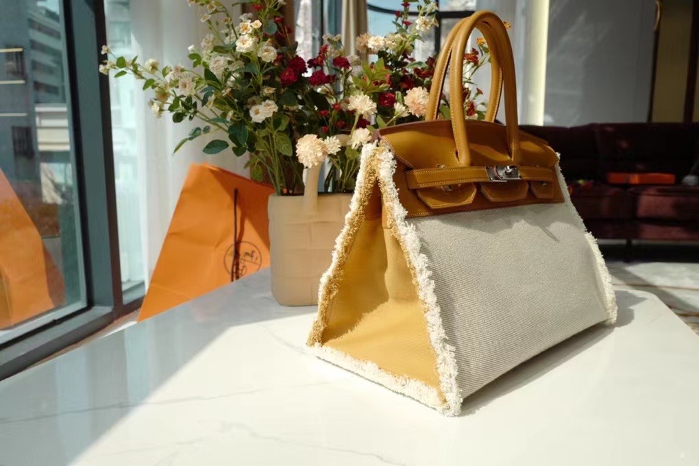 VIP一级品 HM BK 35cm fray芝麻色