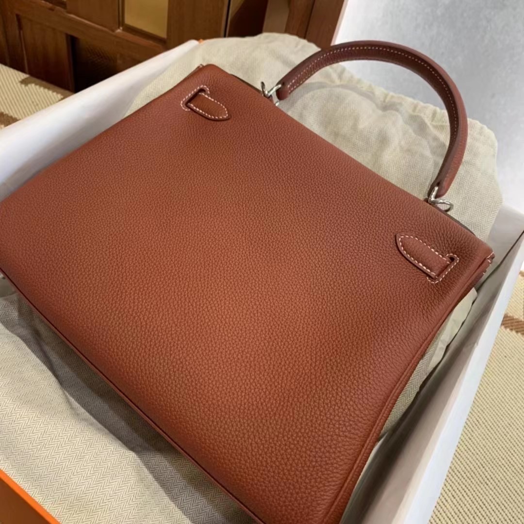 Hong Kong Factory HM KL II Sellier 25cm 37 gold togo