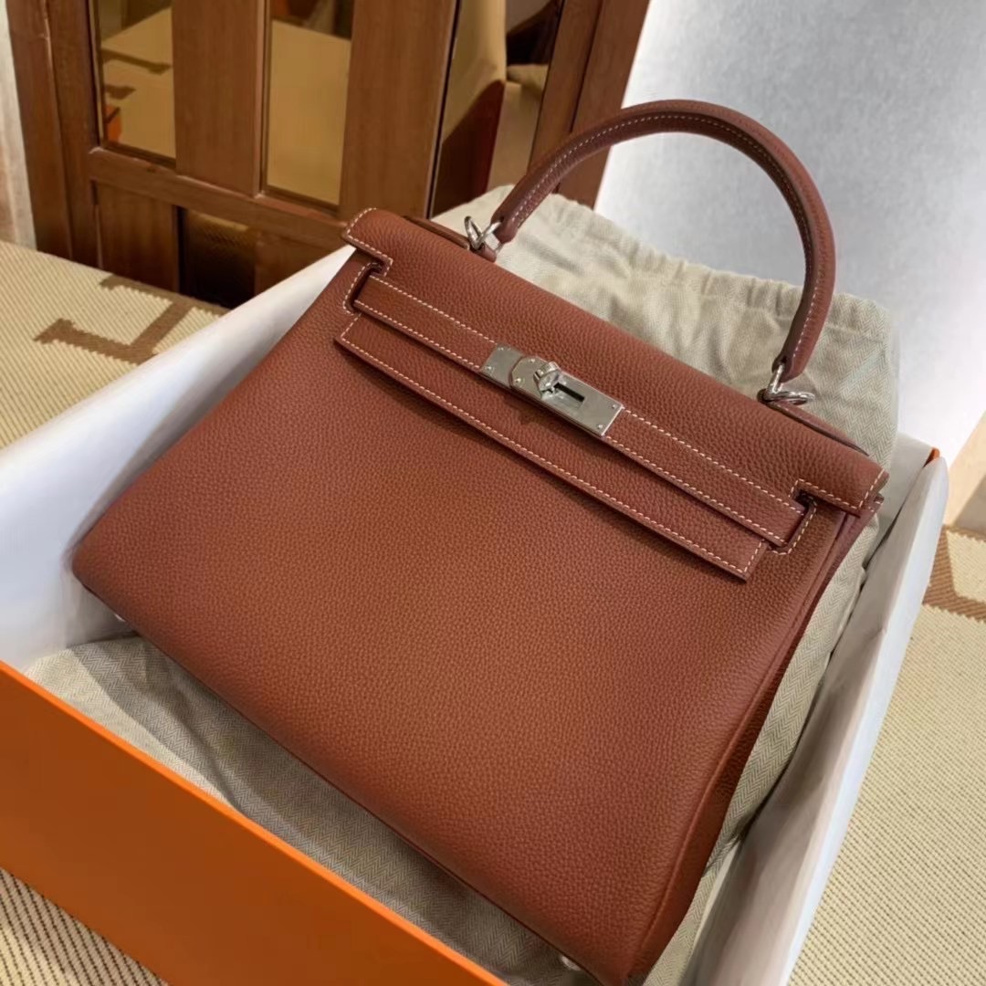 Hong Kong Factory HM KL II Sellier 25cm 37 gold togo
