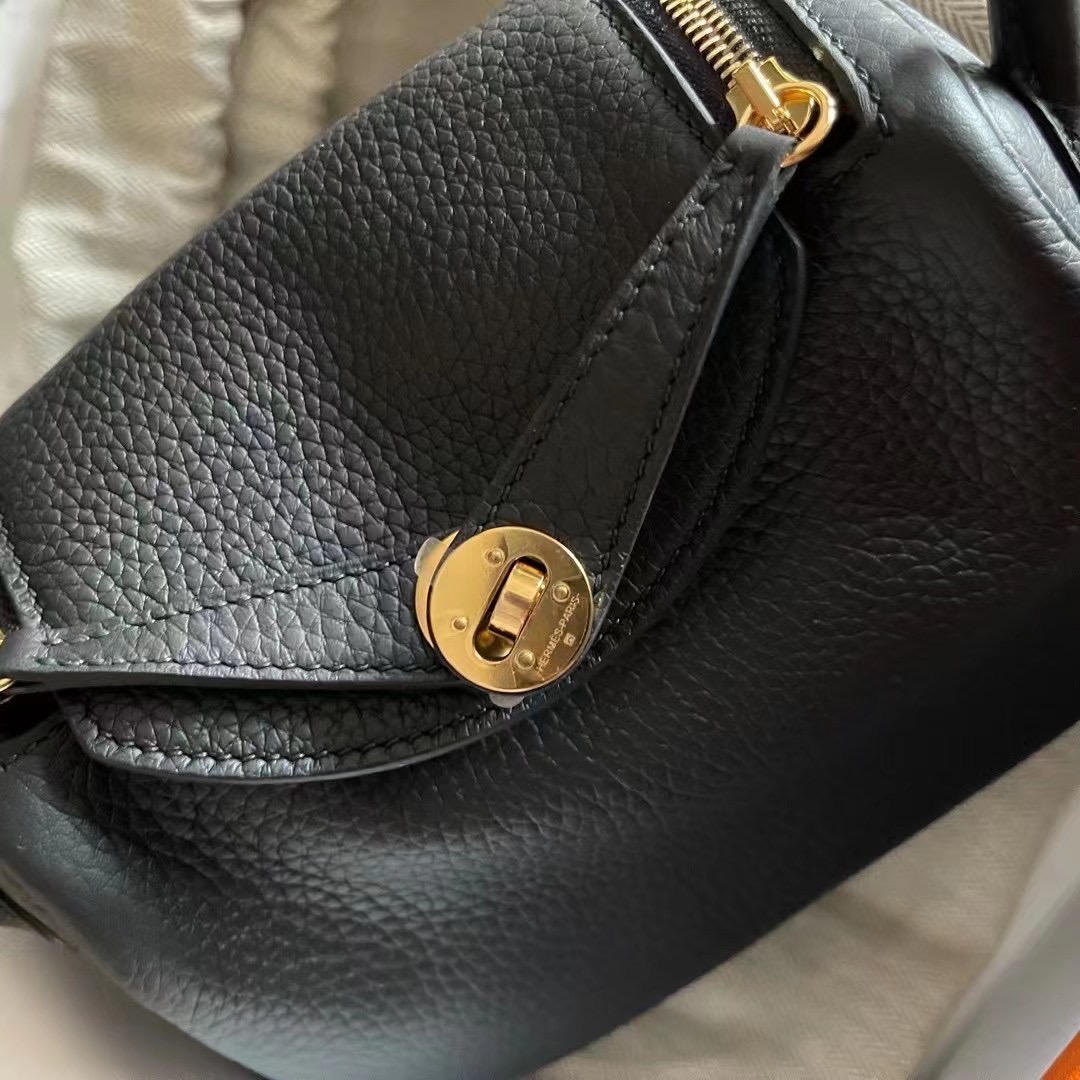 Tower Hamlets, London UK Britain HM LD Mini 19尺寸 CK89黑色 taurillon Clemence leather
