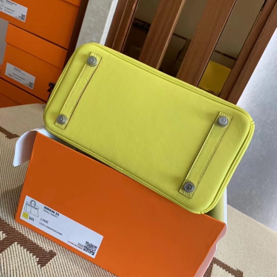 HM BK 25cm Veau Swift 柠檬黄🍋 9R Lime