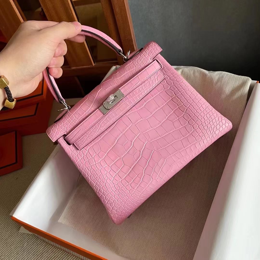 Kuwait HM KL 25 美洲雾面  5P Pink 樱花粉 银