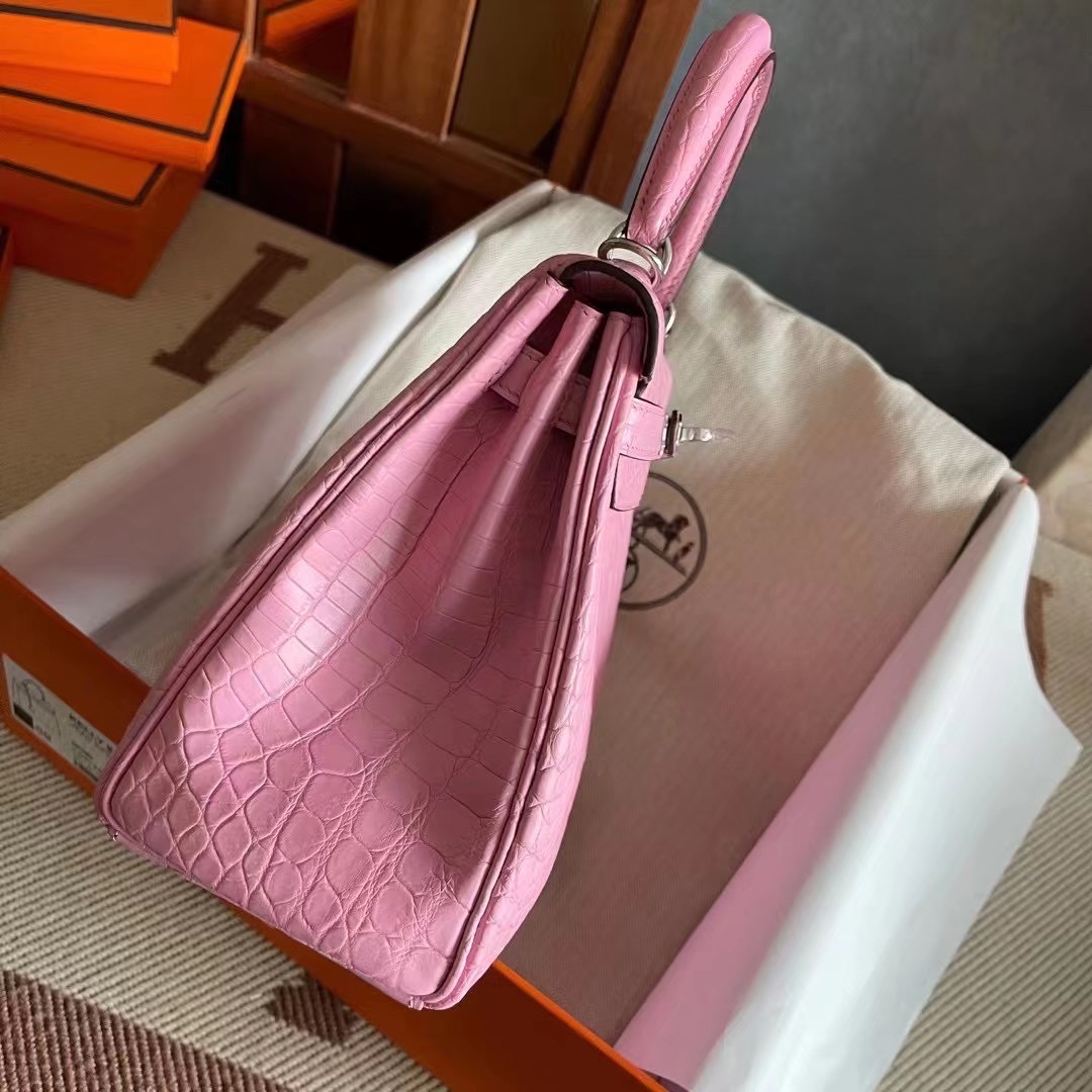 Kuwait HM KL 25 美洲雾面  5P Pink 樱花粉 银