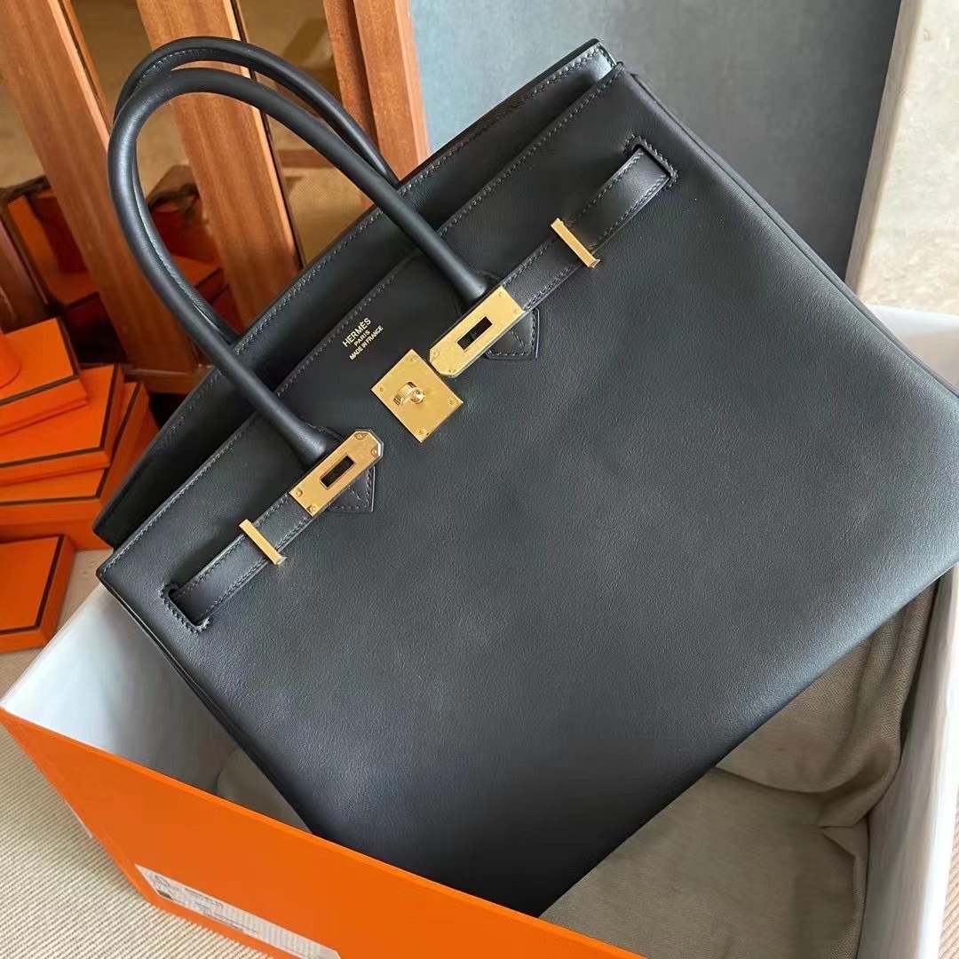 Qatar HM BK 35cm Swift Leather 89 Noir GHW