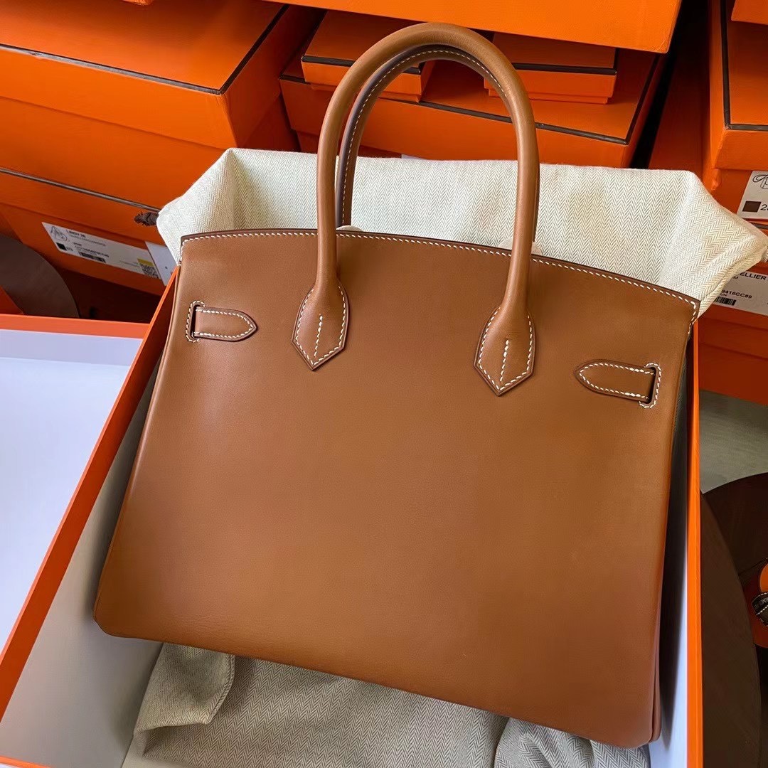 Qatar shop hm BK 30cm Barenia 34自然色马鞍皮 金扣