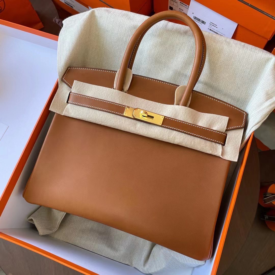 Qatar shop hm BK 30cm Barenia 34自然色马鞍皮 金扣