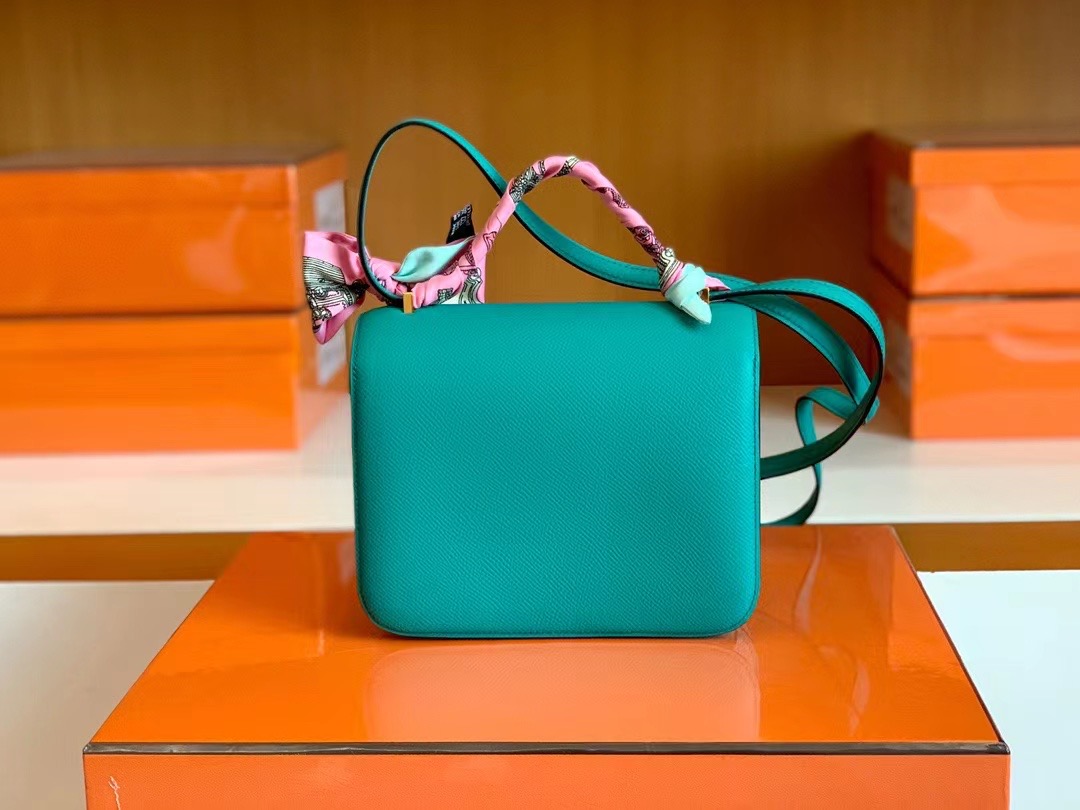 现货 Constance 康康19 U1维罗纳绿 Epsom皮 金扣 现货[嘿哈][嘿哈]
