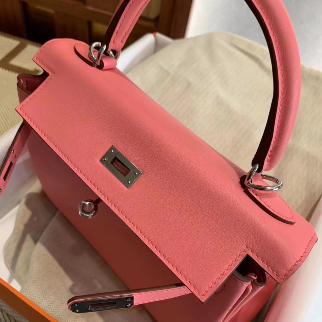 Kuwait Qatar Doha HM kl 25cm swift leather k4 rose dete 夏日粉