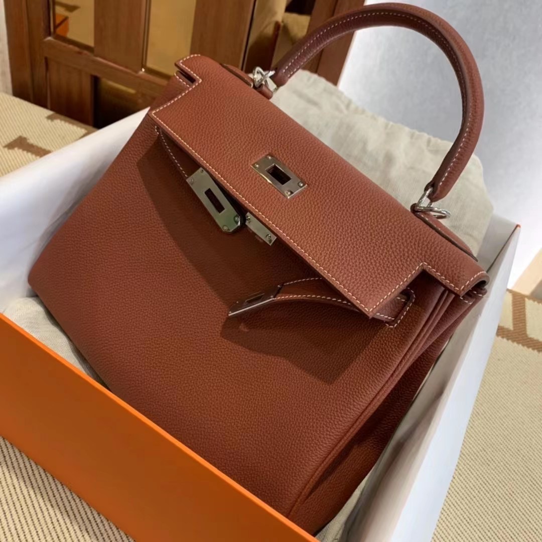 Hong Kong Factory HM KL II Sellier 25cm 37 gold togo