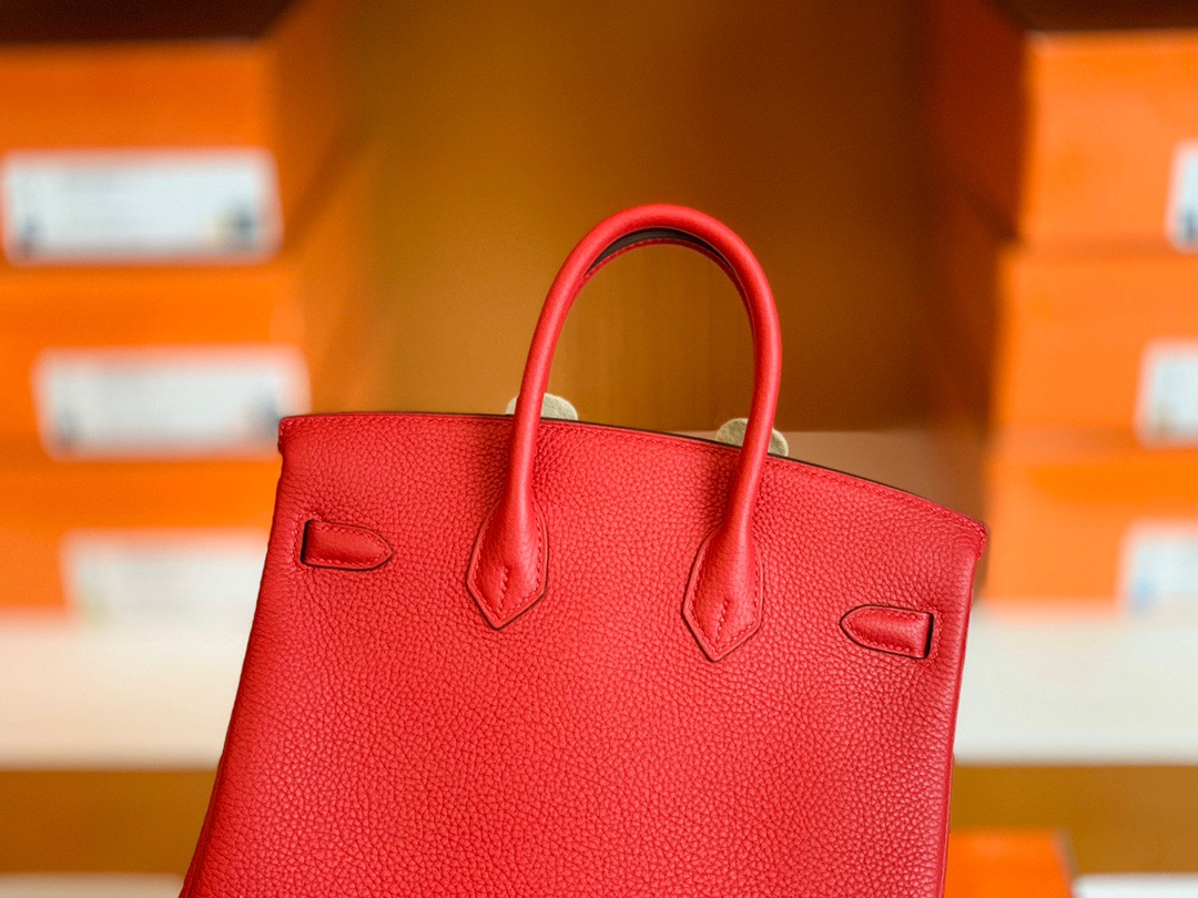 BK 25cm Q5国旗红 rouge casaque Togo皮 金扣