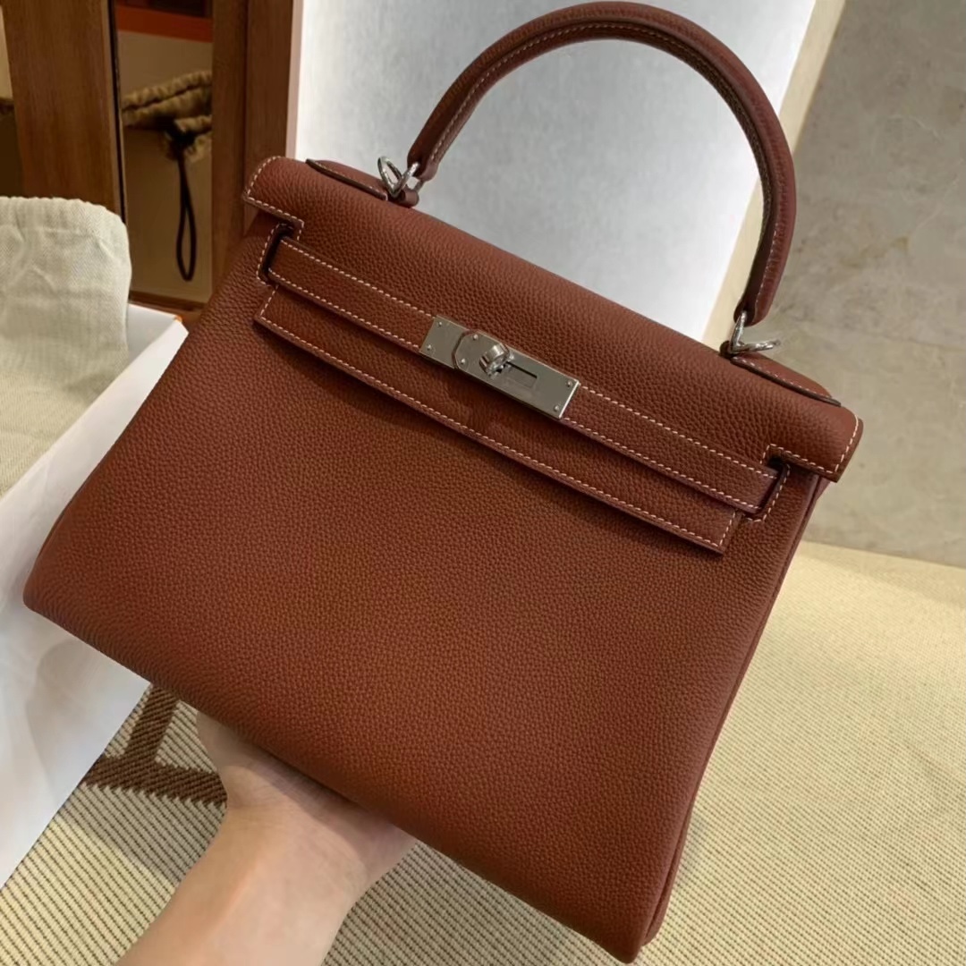 Hong Kong Factory HM KL II Sellier 25cm 37 gold togo