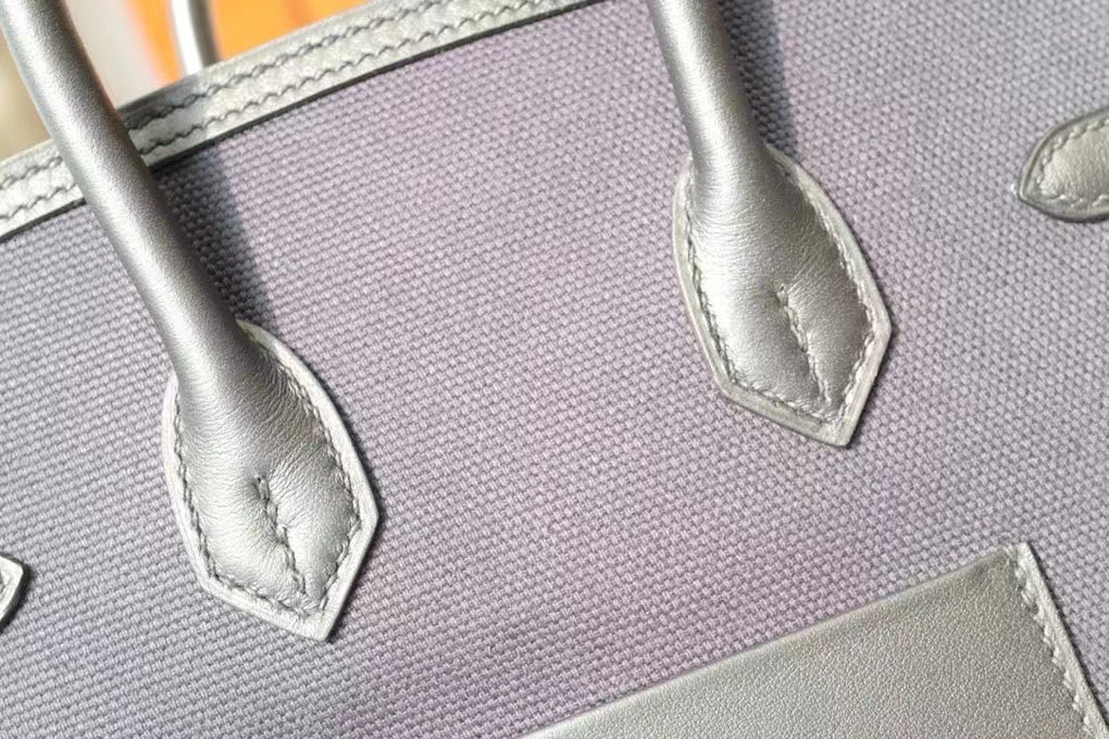 VIP一级品 BK 25cm cargo 布包 黑色/银扣 手工缝制