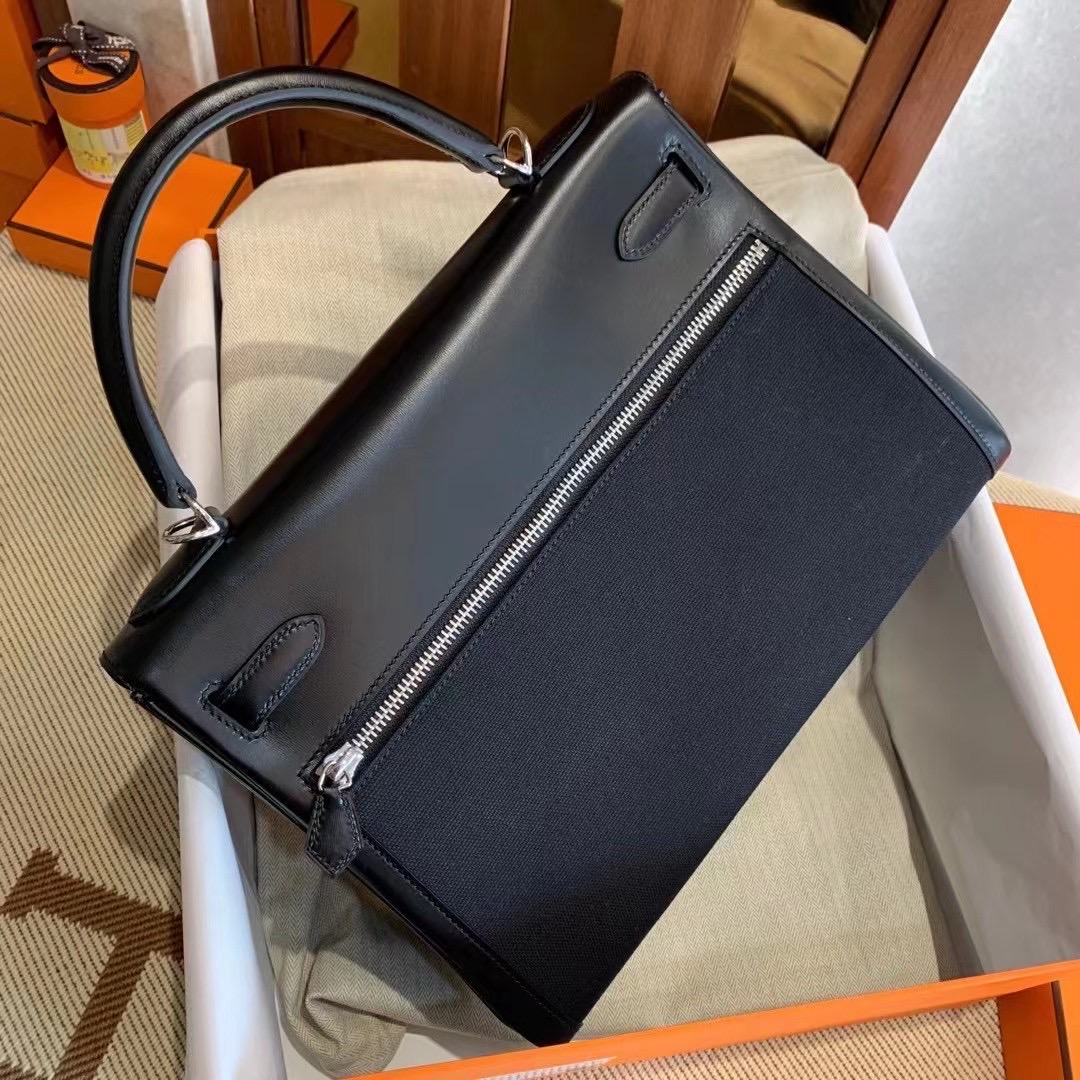 HM KL Lakis 32cm Noir 89 Veau Swift
