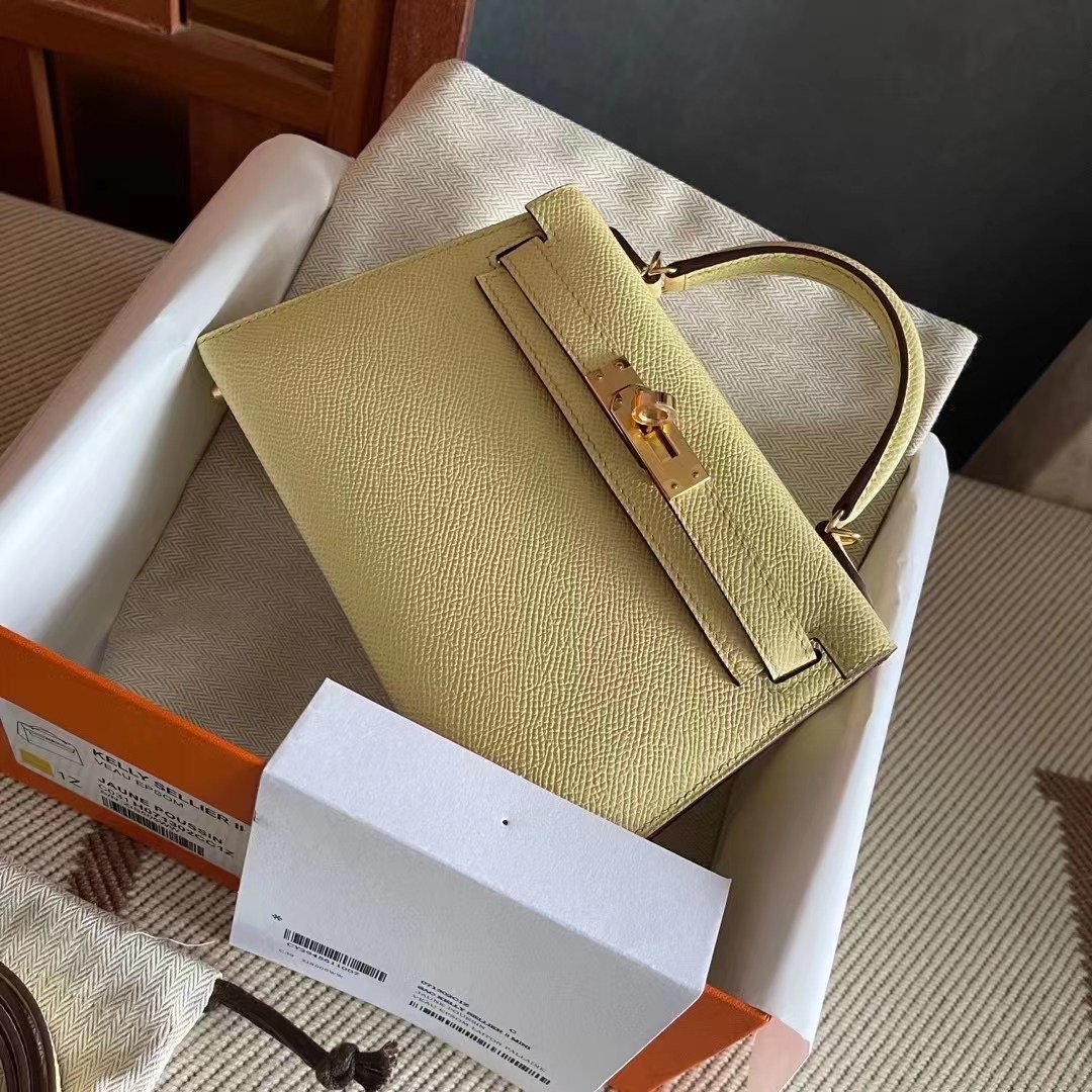 Kuwait HM KL mini 二代  epsom 1Z jaune poussin  小鸡黄  金 ghw