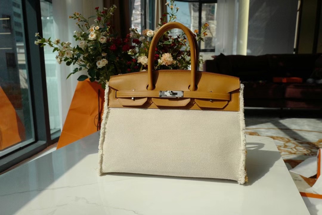 VIP一级品 HM BK 35cm fray芝麻色
