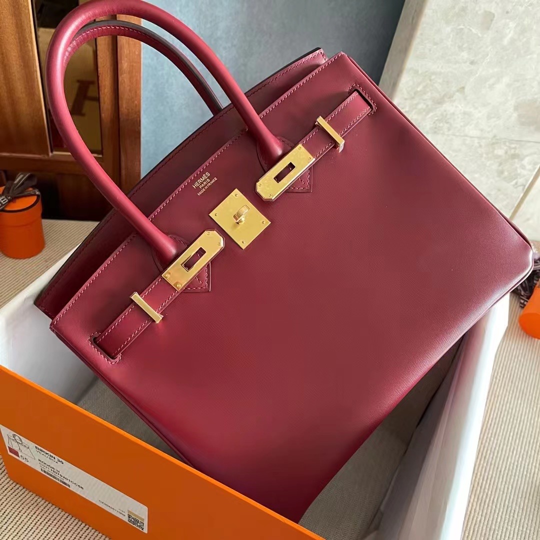 Hong Kong HM BK 35cm Swift 55 Rouge H GHW