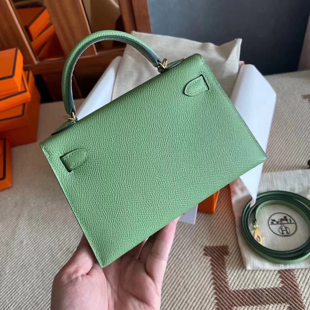 Abu Dhabi UAE HM kl mini II Epsom 3I 牛油果绿 Vert Criquet GHW