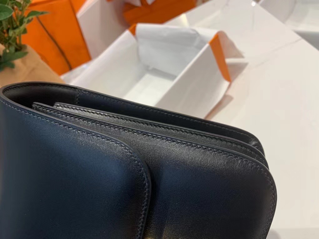 VIP一级品 constance 24cm BOX皮 CK89 Noir 黑色/金扣 代购级品质 现货