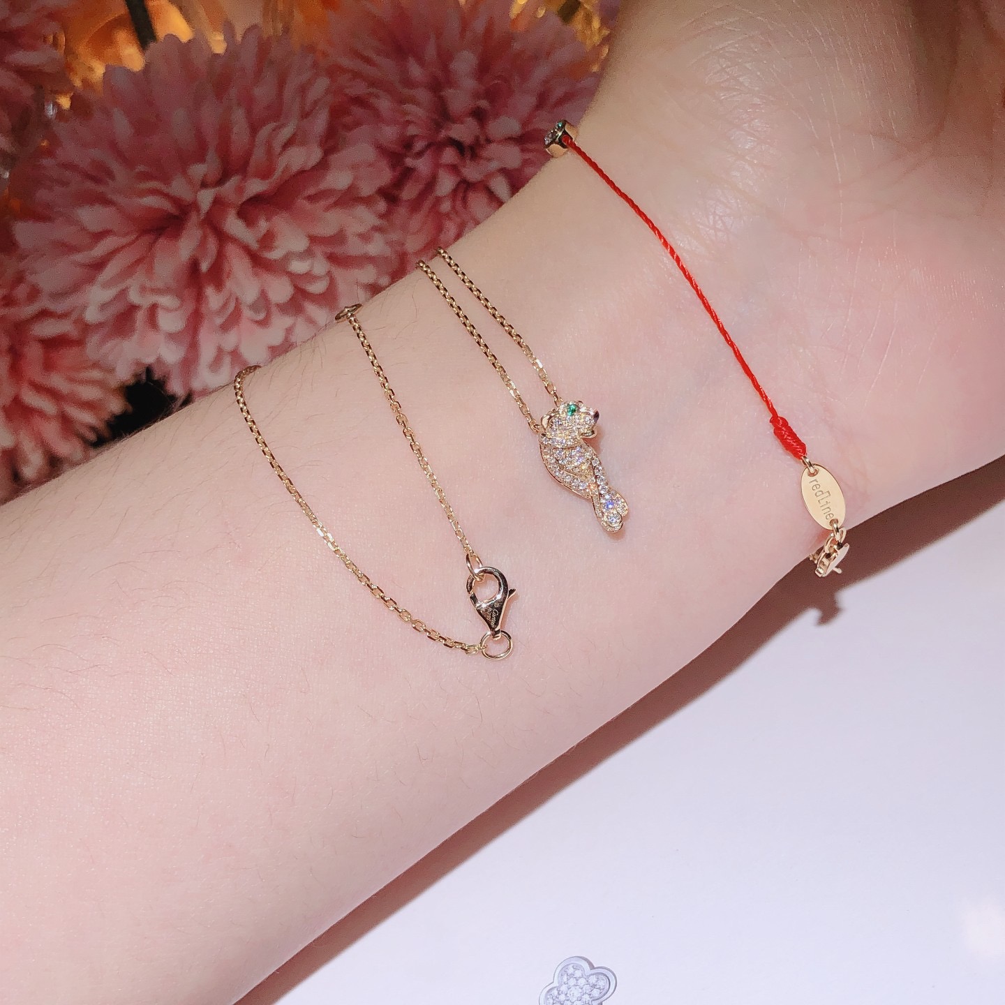 Necklace 满钻小豹子🐆项链 18k金镶嵌天然钻石 喜欢的来订。
