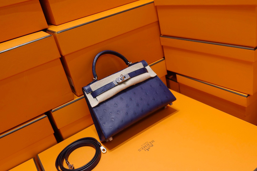 Hong Kong HM Mini KL Ostrich S4 Deep Blue