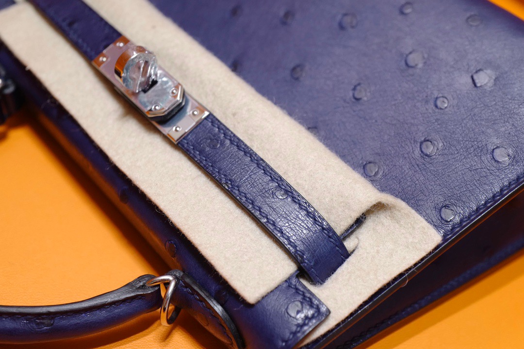 Hong Kong HM Mini KL Ostrich S4 Deep Blue