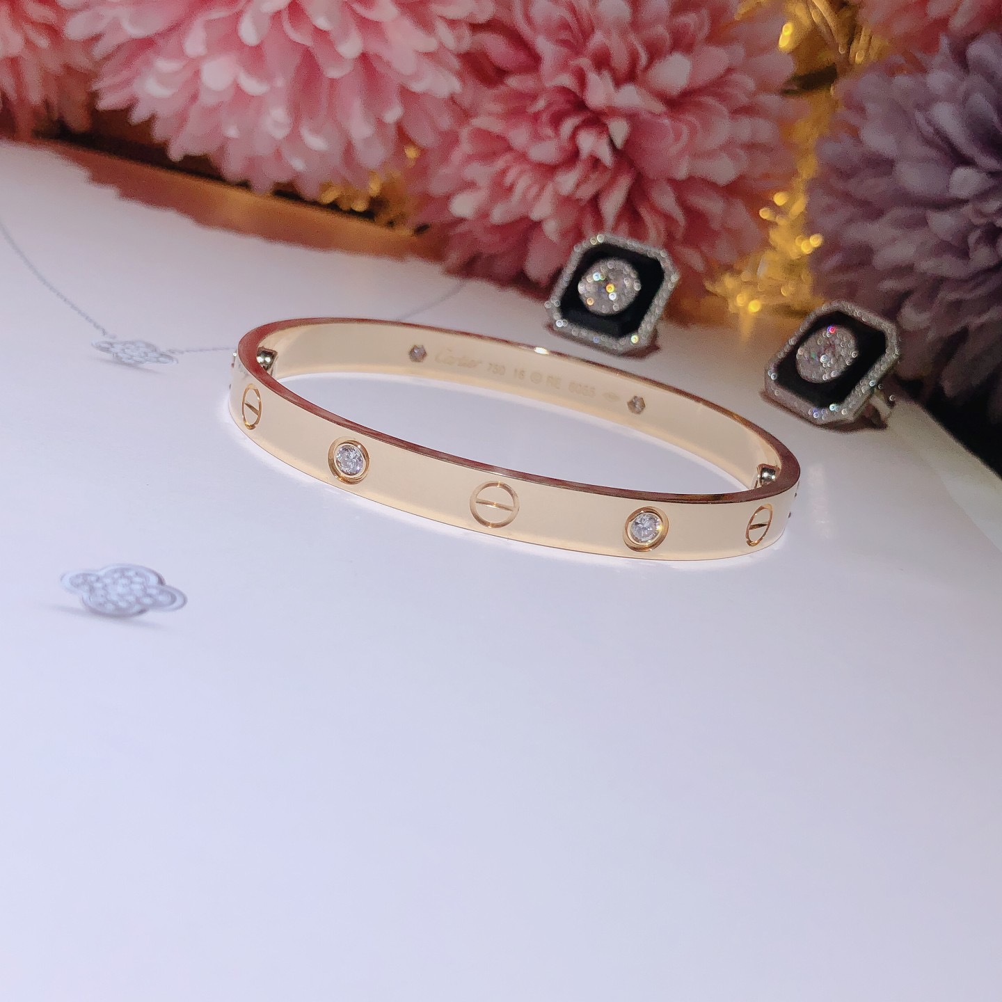 Love Bracelet and Rings