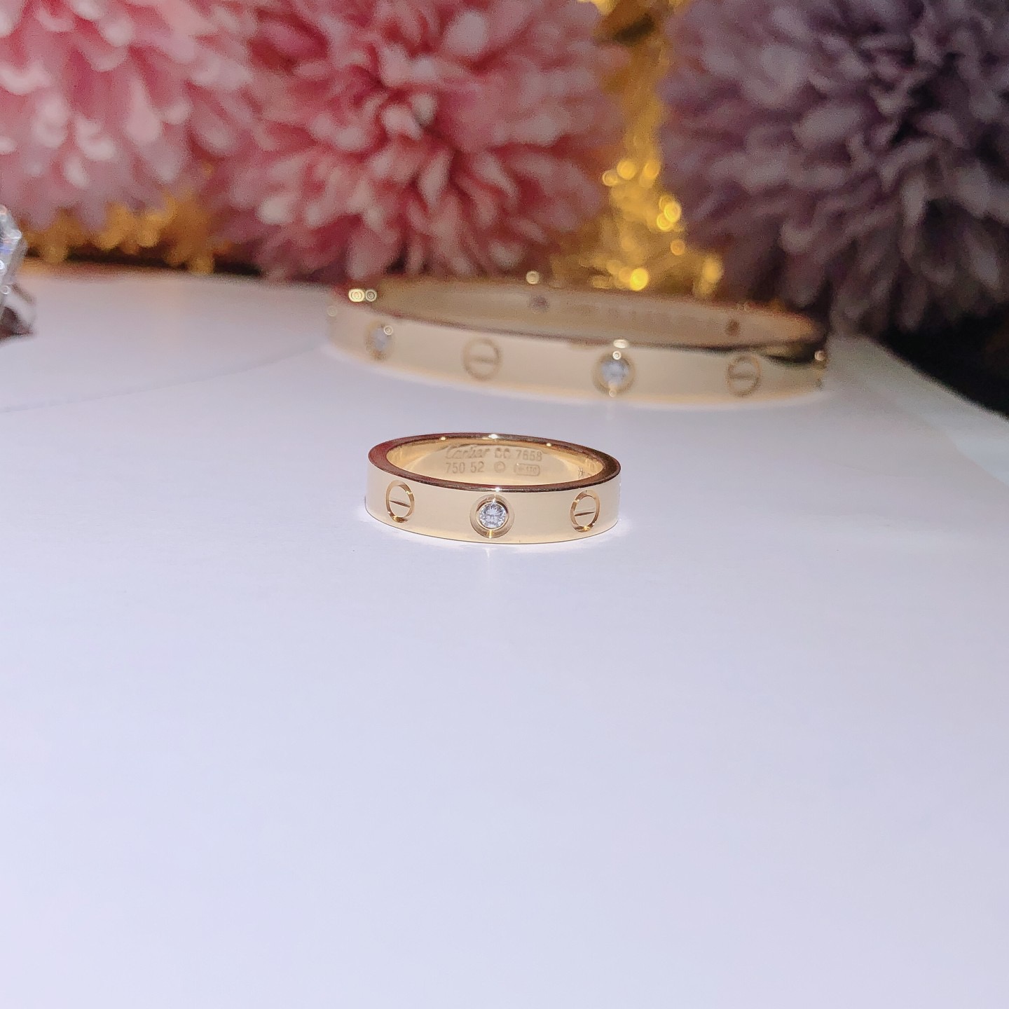 Love Bracelet and Rings
