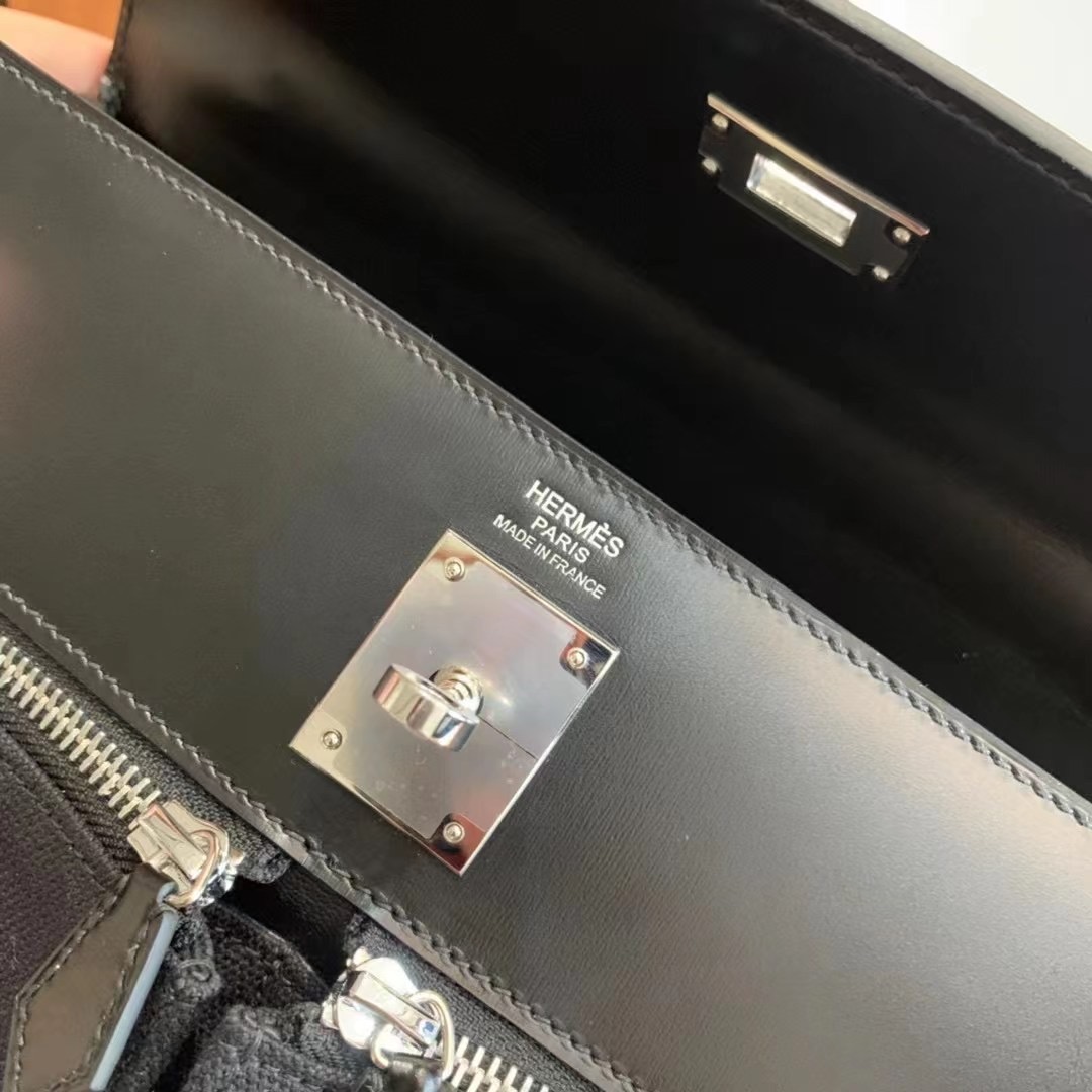 HM KL Lakis 32cm Noir 89 Veau Swift