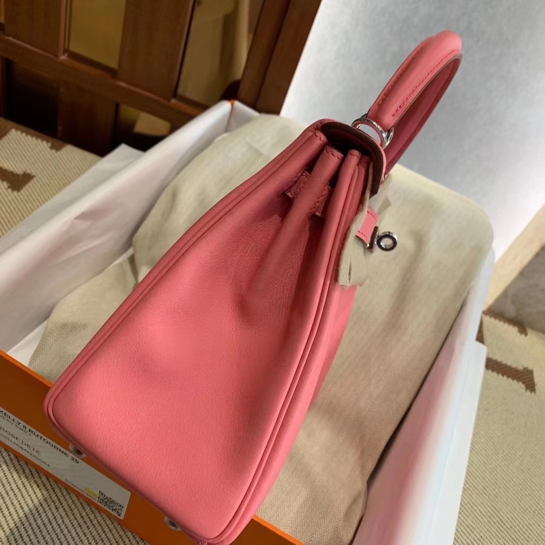 Kuwait Qatar Doha HM kl 25cm swift leather k4 rose dete 夏日粉