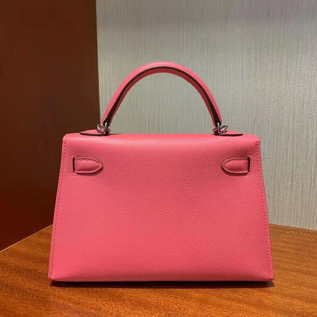 UAE HM KL Mini Ⅱ 19cm Epsom 8w rose azalee 新唇膏粉 银扣