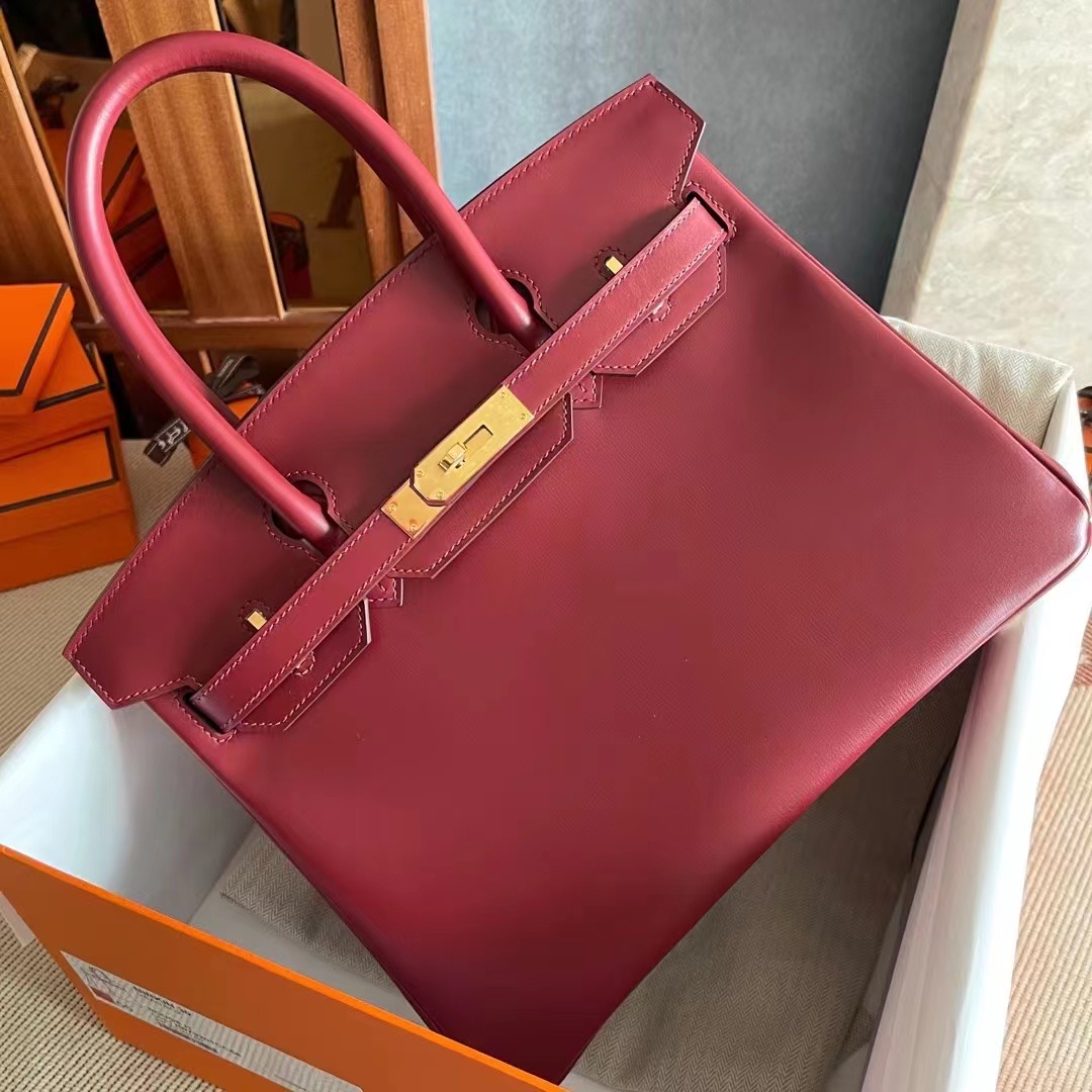 Hong Kong HM BK 35cm Swift 55 Rouge H GHW