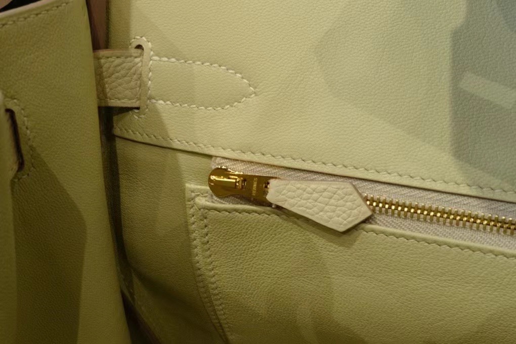 VIP一级品 BK 30cm togo 10 Craie 奶昔白/银扣 手工缝制 臻品鉴赏