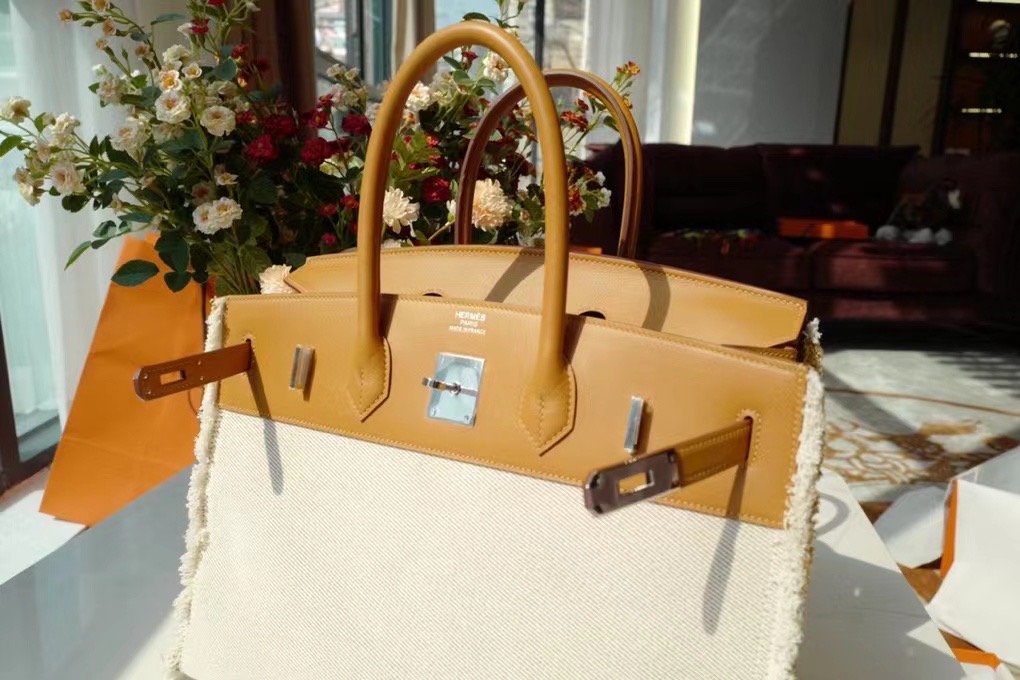 VIP一级品 HM BK 35cm fray芝麻色