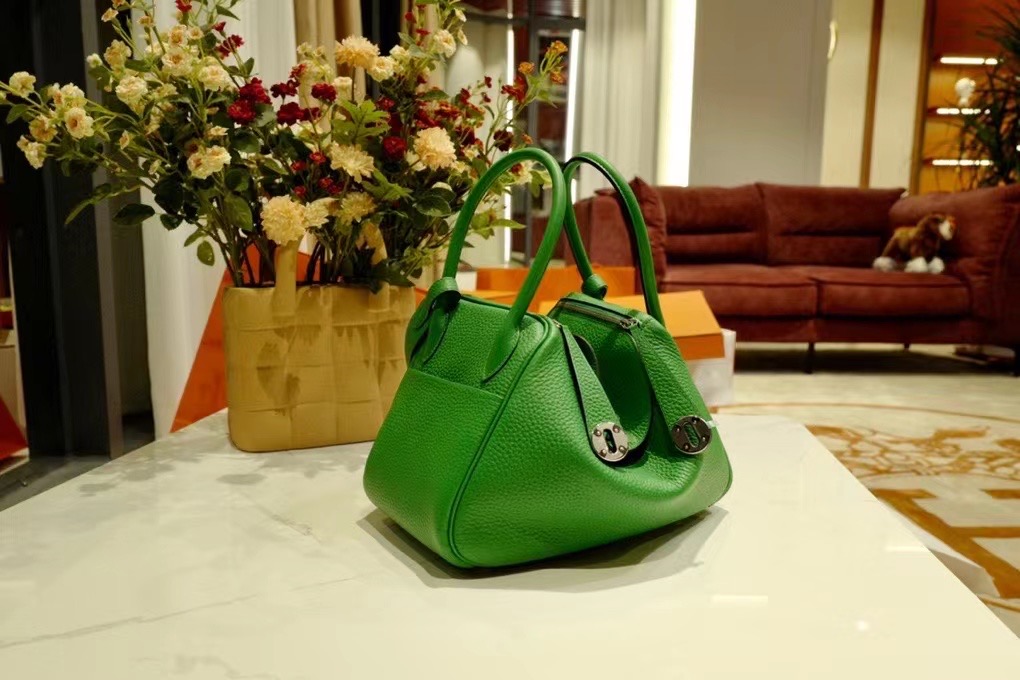 VIP一级品 ld26cm TC 1K bambou 竹子绿/银扣 手工缝制 臻品鉴赏