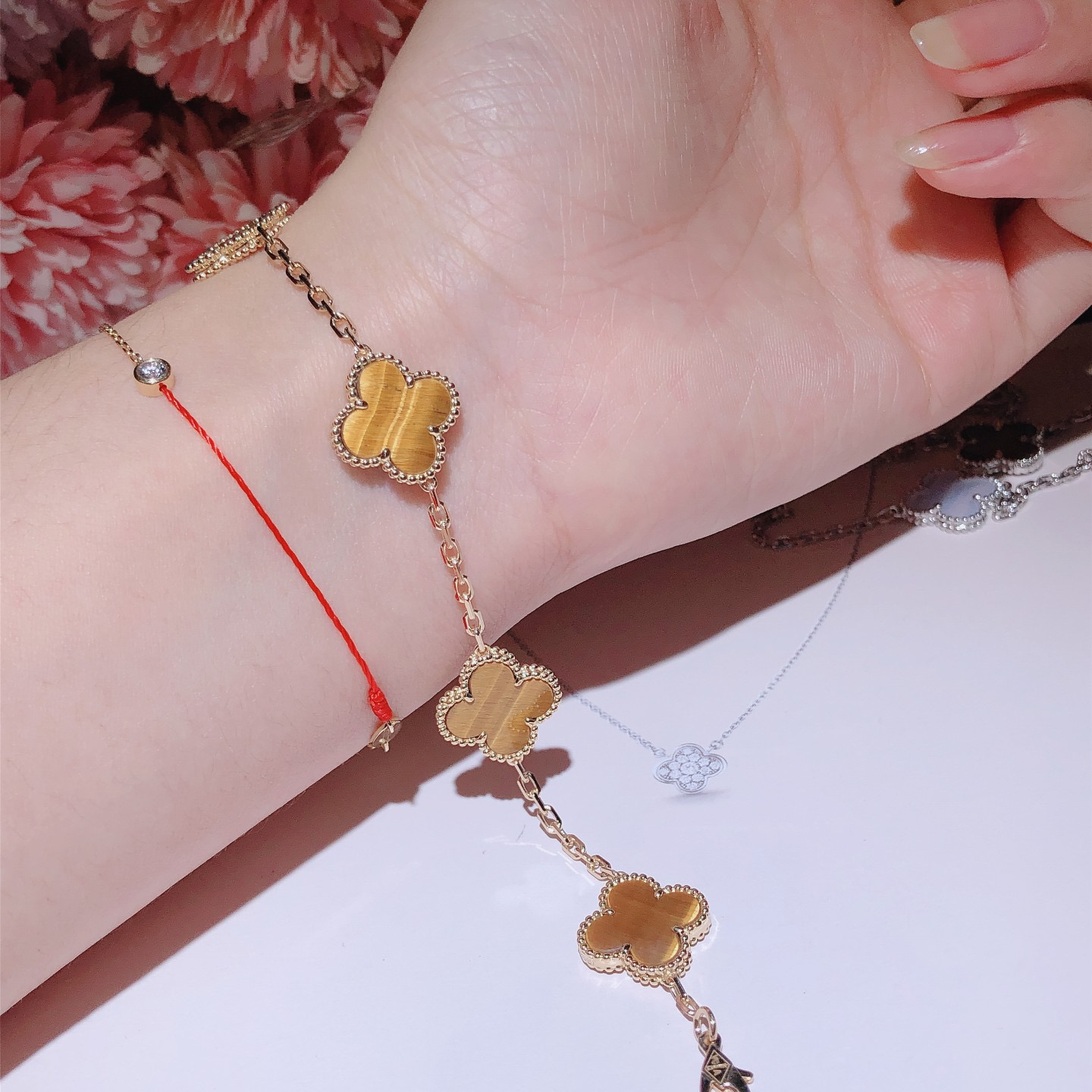 Van Cleef & Arpels Vintage Alhambra Bracelet 5 Motifs
