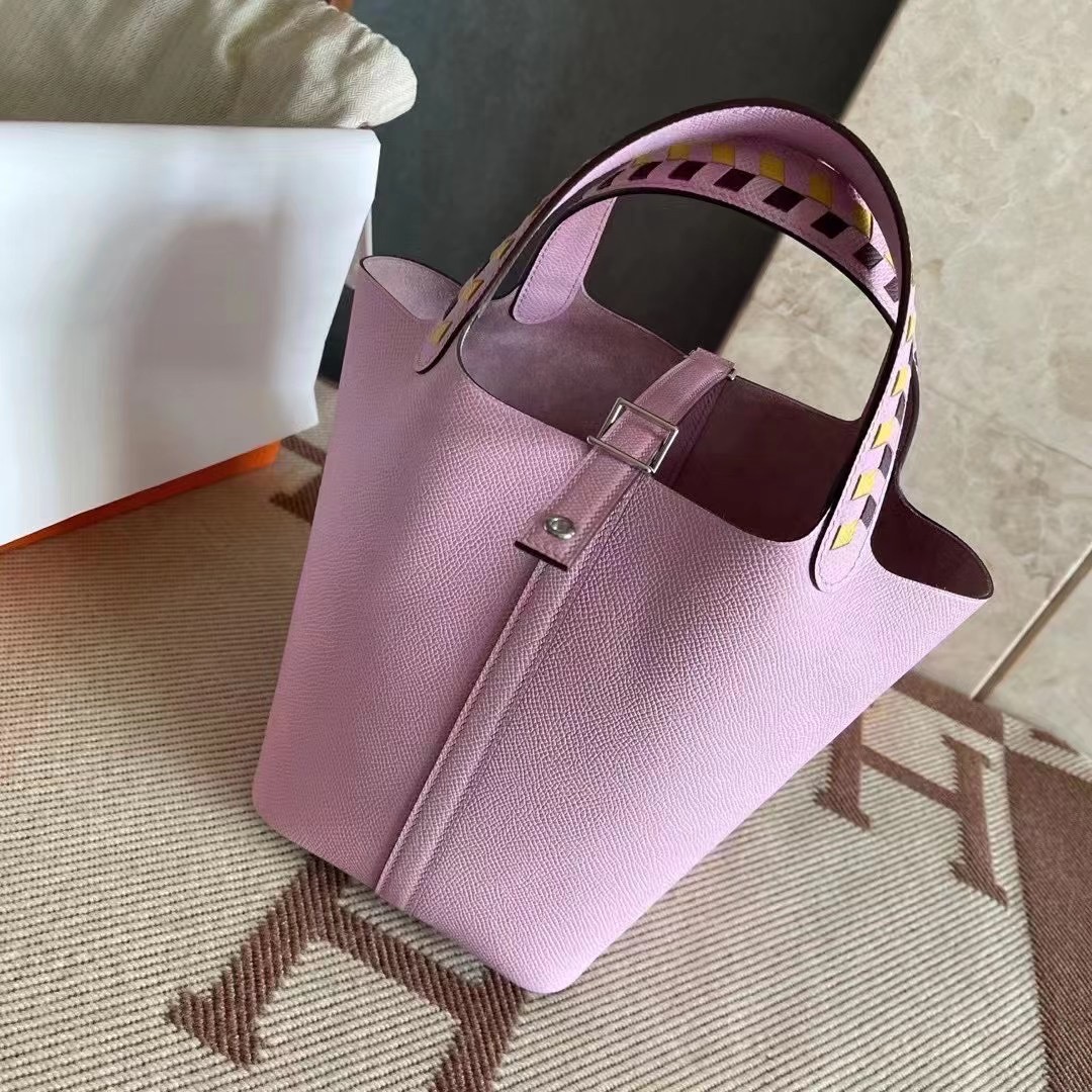 HM Picotin Epsom X9 锦葵紫 Mauve Sylvestre