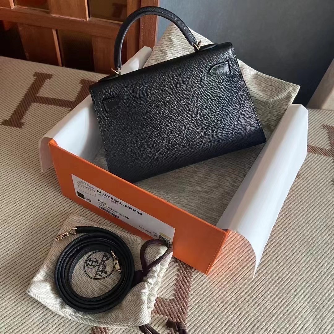 Dubai Expo HM New KL Mini Epsom 89 Noir Color