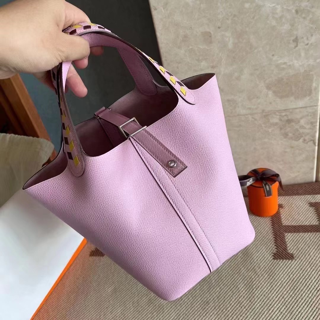HM Picotin Epsom X9 锦葵紫 Mauve Sylvestre