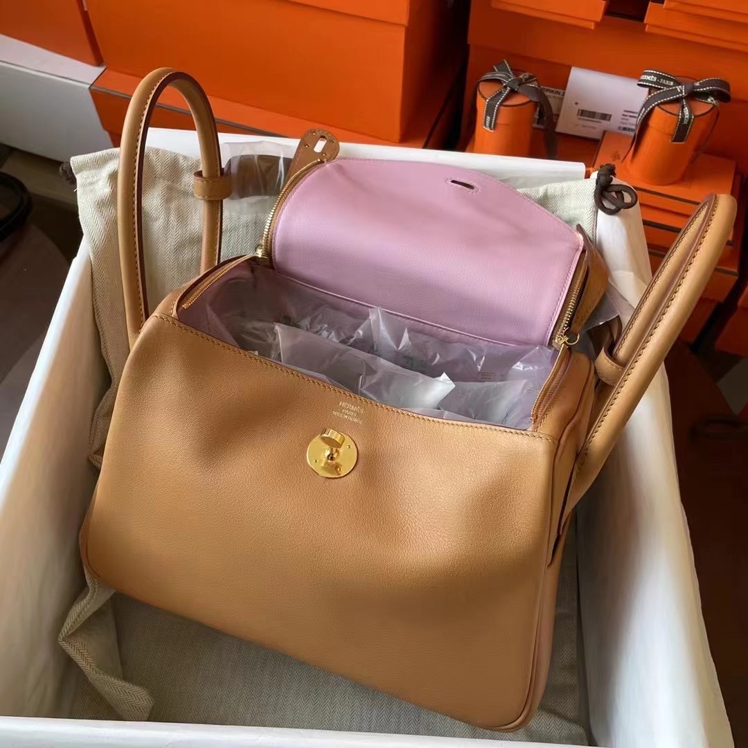 LD 26cm Swift 0M玛莎拉茶色内拼X9锦葵紫 金扣