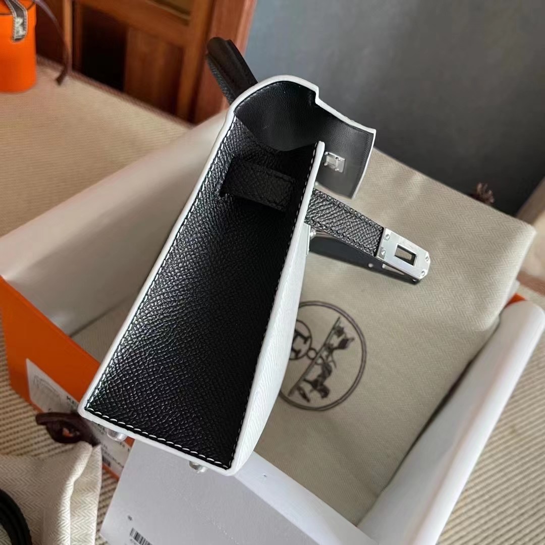 KL mini 二代 epsom 01纯白拼 blanc 89黑 noir 银
