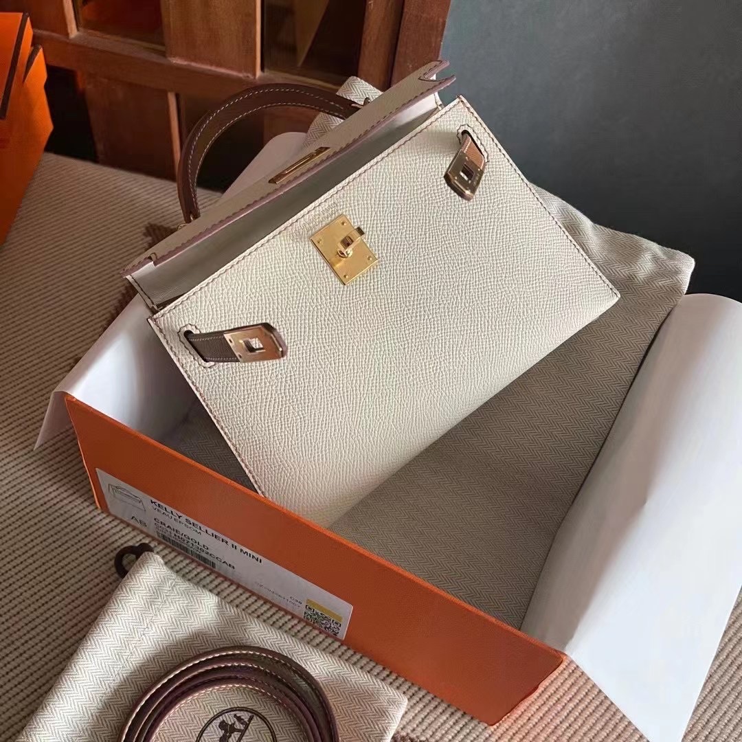 Kuwait HM Mini KL 2 Epsom 10 Craie / 37 Gold